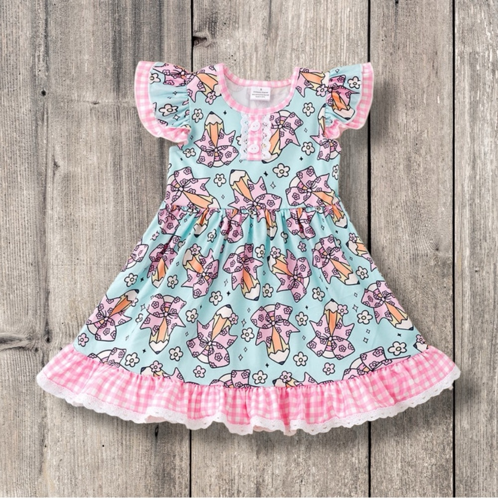 Girl Boutique Bow Pencil Dress